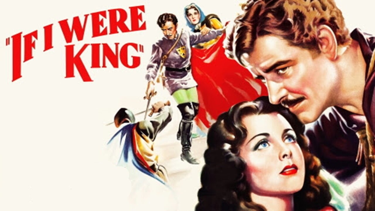 If I Were King (1938) Ronald Colman, Basil Rathbone, Frances Dee