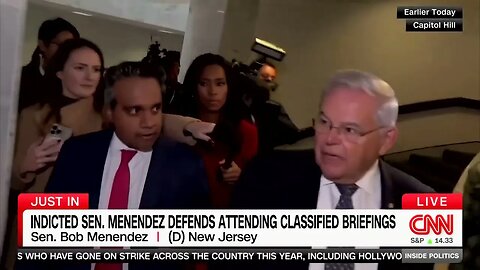 Dem Sen. Menendez Defends Attending Classified Briefings As He Faces Charges Of Aiding Foreign Gov