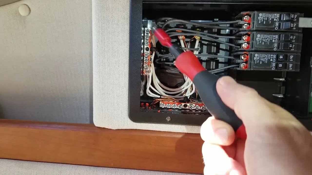 RV Electrical Service Panel - Preventative Maintenance