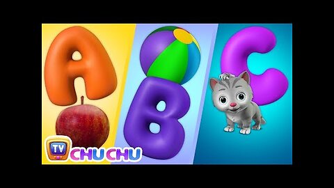 ABC Song with ChuChu Toy Train - Alphabet Song for Kids - ChuChu TV