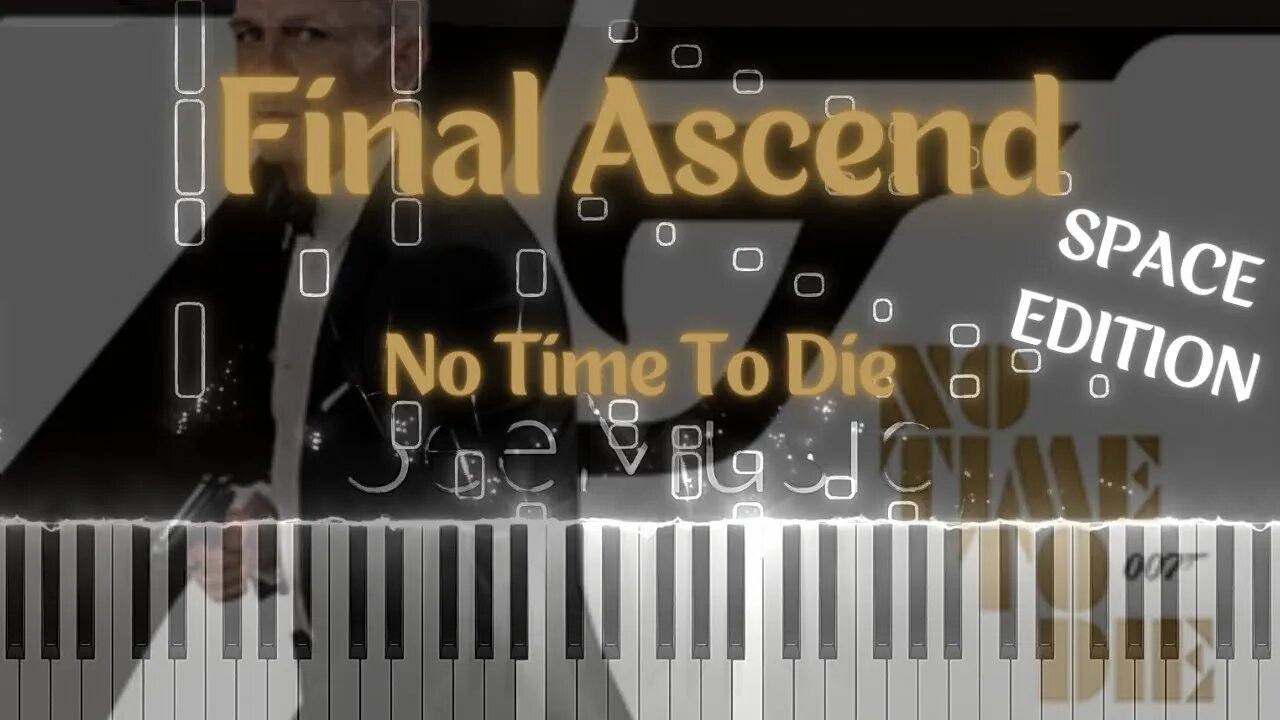 1 HOUR FinalAscend Piano SPACE COVER | NoTimeToDie score by Hans Zimmer