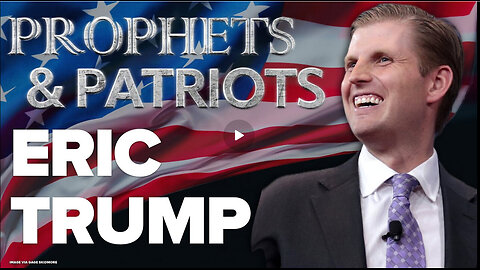 Eric Trump: Fighting for Faith, Family, and Our Nation!