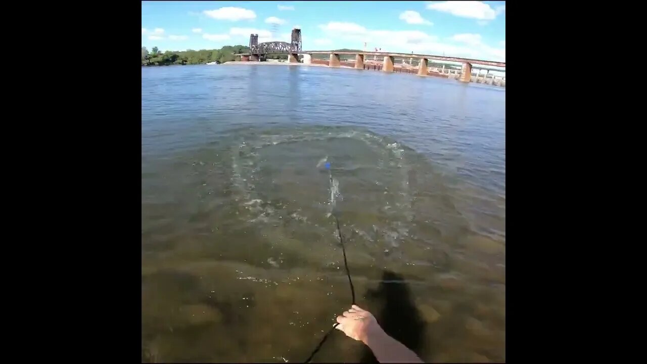 cast net fishing