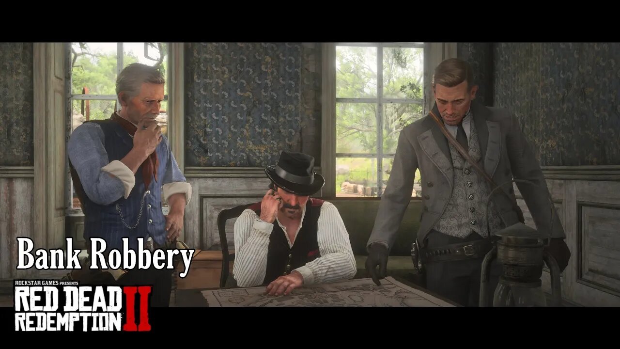 Bank Robbery - Red Dead Redemption 2