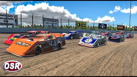 iRacing DIRTcar Limited Late Model Race - USA Int. Speedway - iRacing Dirt #dirtracing #iracingdirt