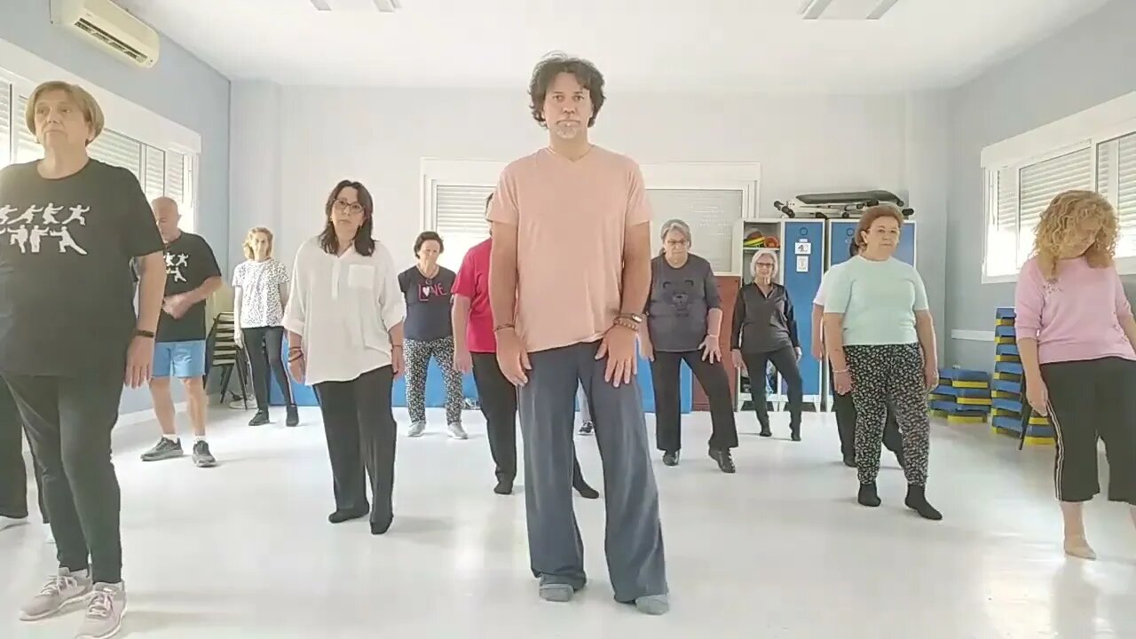 Tai chi Unidad, serie de iniciación y correcciones de la forma abanico 18