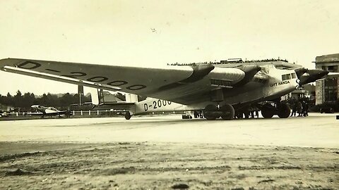 The Giant Airliner With Cabins In Its Wings Junkers G38 Aircraft Overview #19