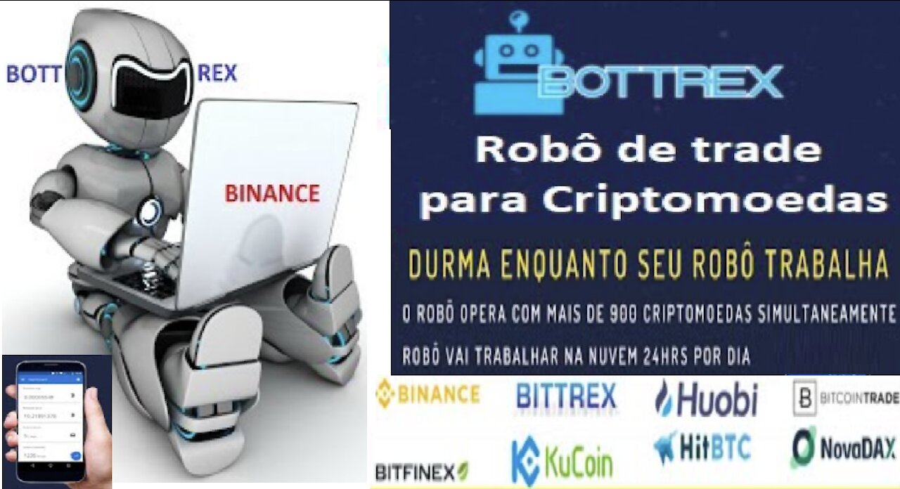 [ Robô Bottrex ] Trading para Bitcoin e Criptomoedas | Estratégias, Operações e Trailing Stop | PC