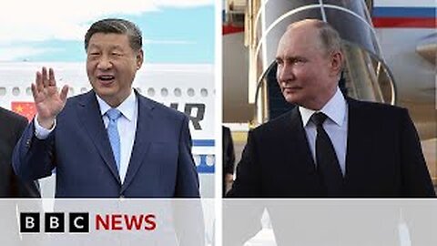 Presidents Xi and Putin arrive in Kazakhstan | BBC News