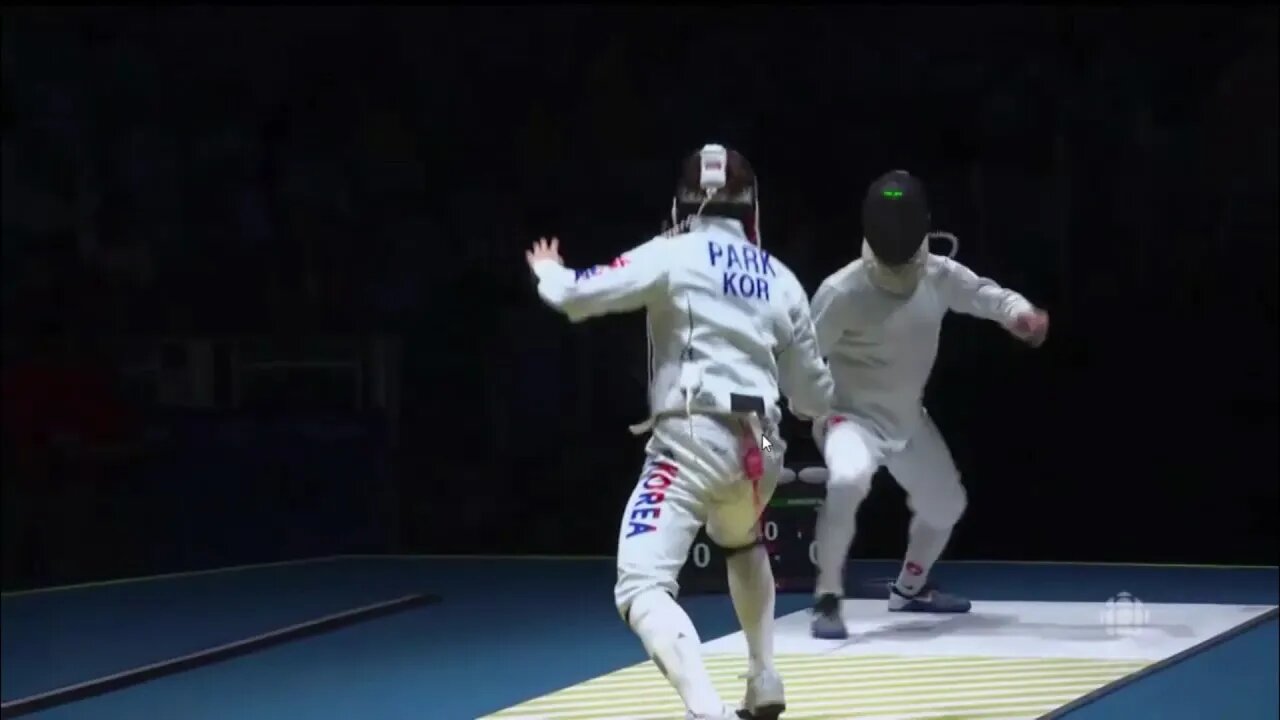 Epee Fencing - Strategies - Battling on the edge! | Park S vs Heinzer M