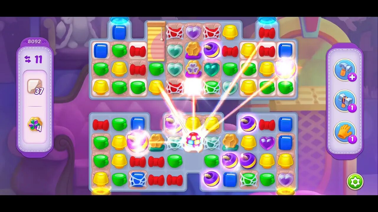 Playrix Homescapes Gameplay Walkthrough Level 8092