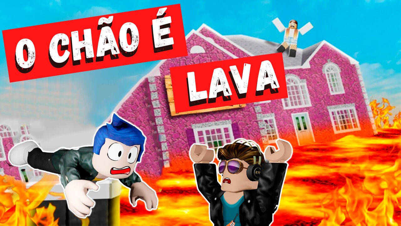 THE FLOOR IS LAVA ROBLOX