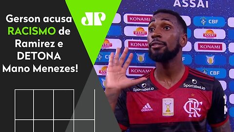 Gerson DESABAFA e acusa RACISMO em Flamengo x Bahia: "EU NÃO ACEITO!"