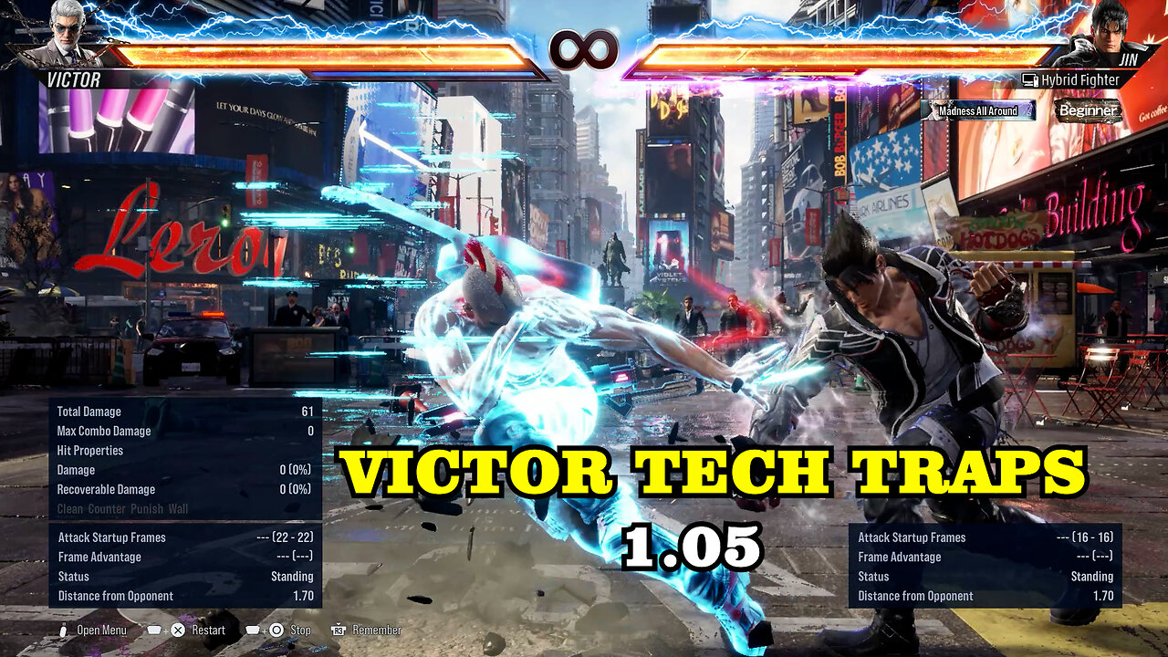 Victor Tech Traps 1.05🔥| Tekken 8