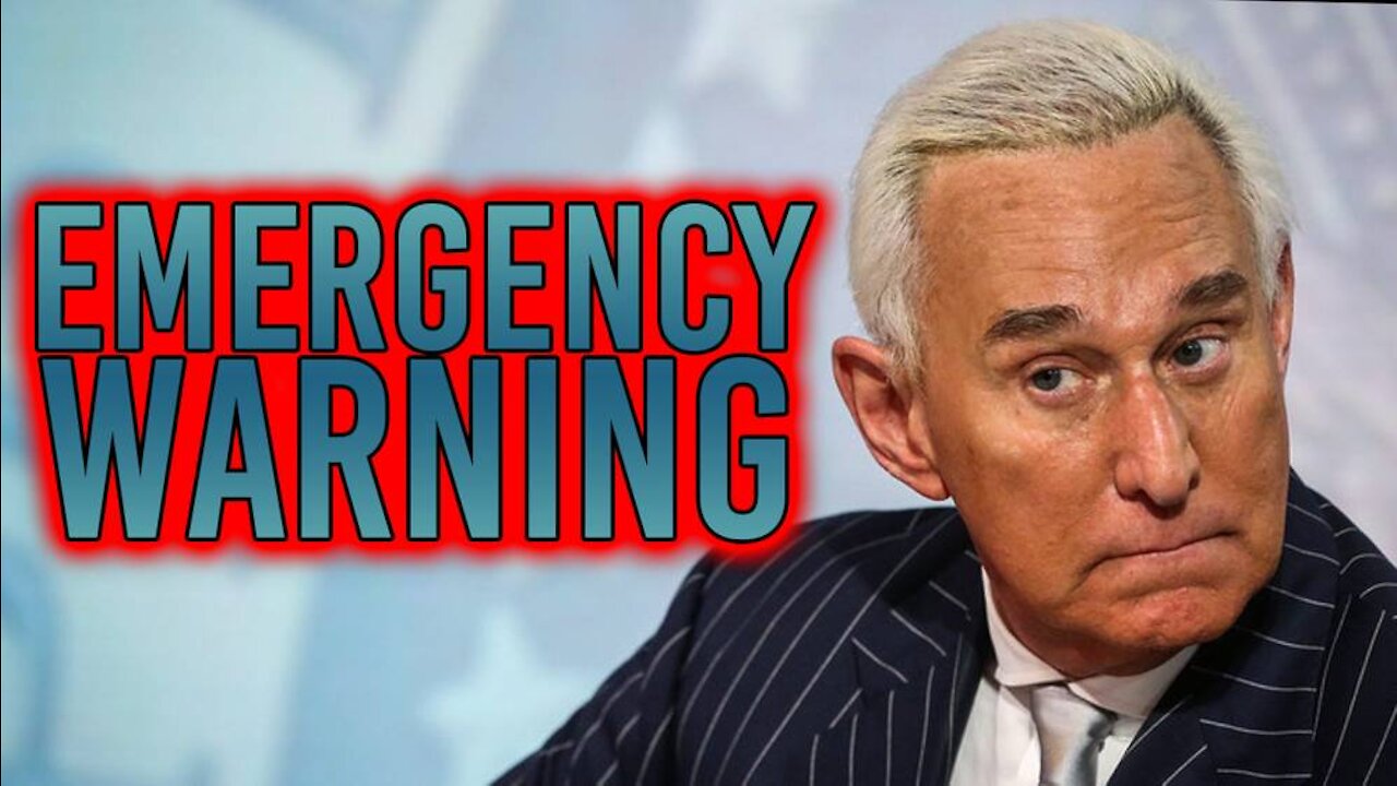 Roger Stone Issues Emergency Warning To Trump 6-27-21