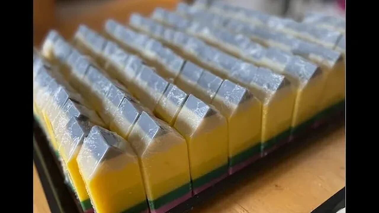 shrink wrapping pencil soaps