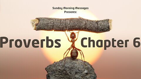 Dangerous Promises-Proverbs Chapter 6