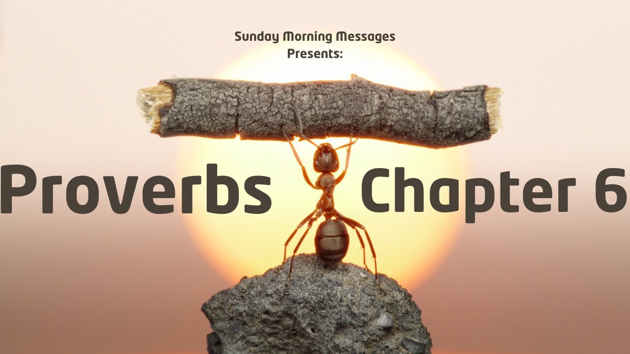 Dangerous Promises-Proverbs Chapter 6