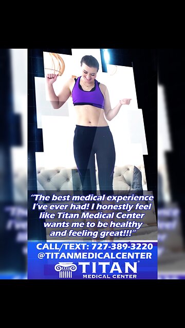 Don’t settle for less, choose #TitanMedical and start feeling your best!