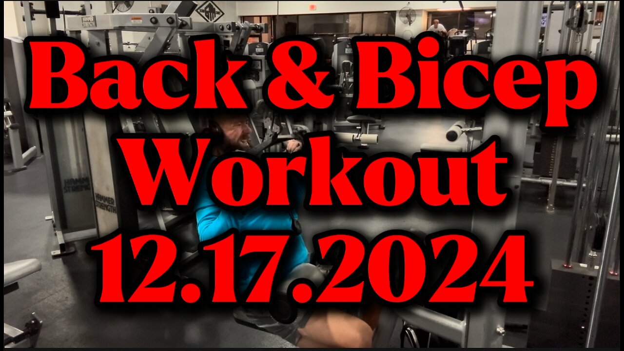 Back & Bicep Workout: 12.17.2024 #4nomorefitness #gymworkout #backworkout #bicepworkout