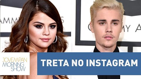 Justin Bieber e Selena Gomez tretam no Instagram | Morning Show