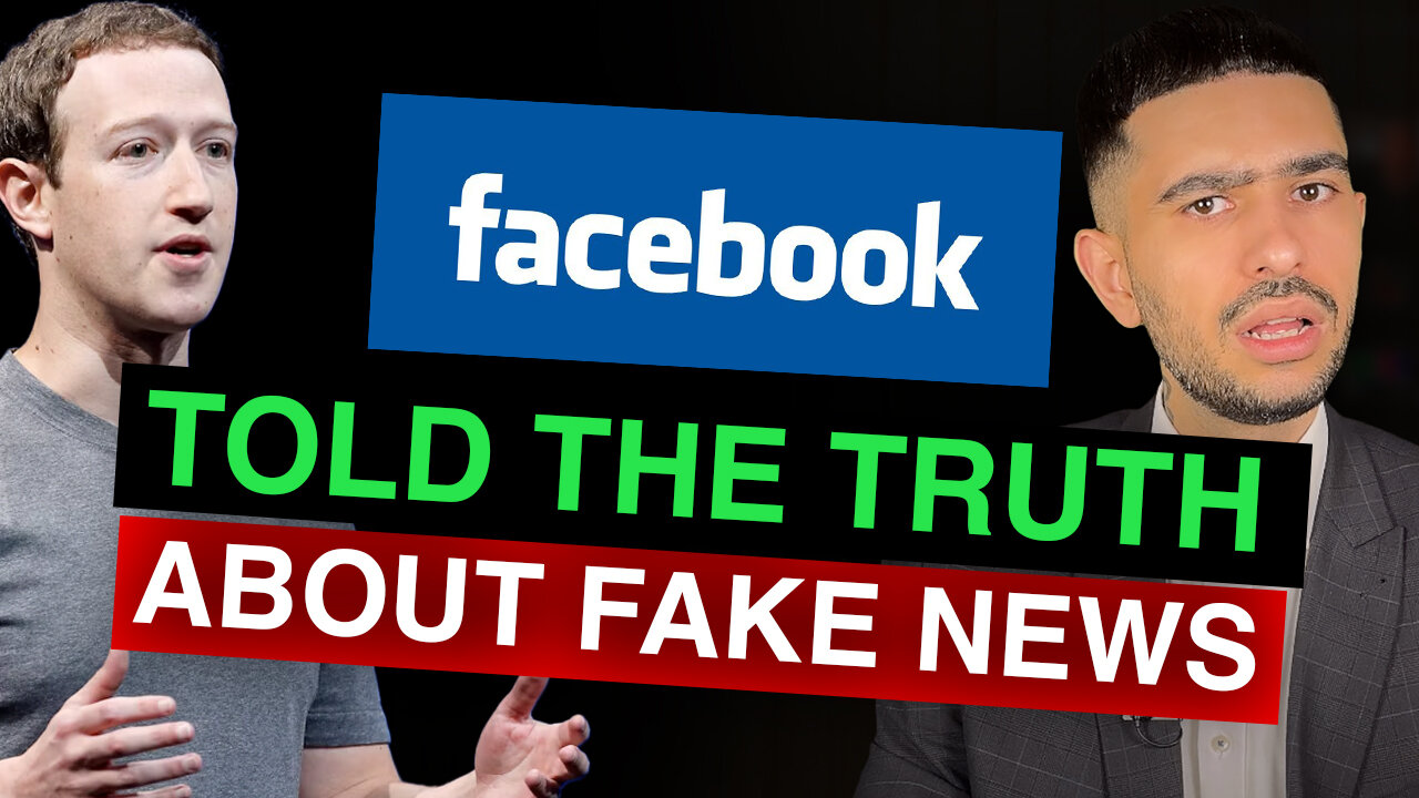 Facebook ADMITS Mainstream News is the REAL Source of Misinformation