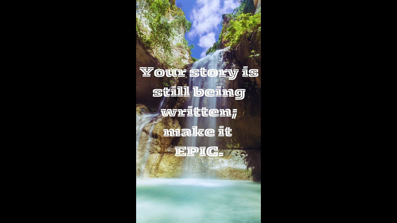 Your story is being written LIVE!