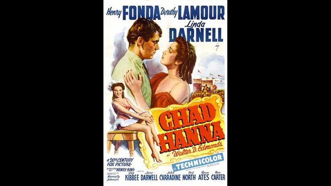 Chad Hanna 1940 Henry King Henry Fonda, Dorothy Lamour, Linda Darnell