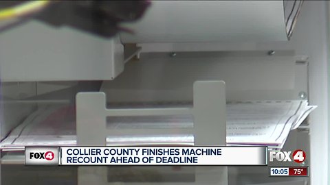 Southwest Florida counties wrapping up machine recounts