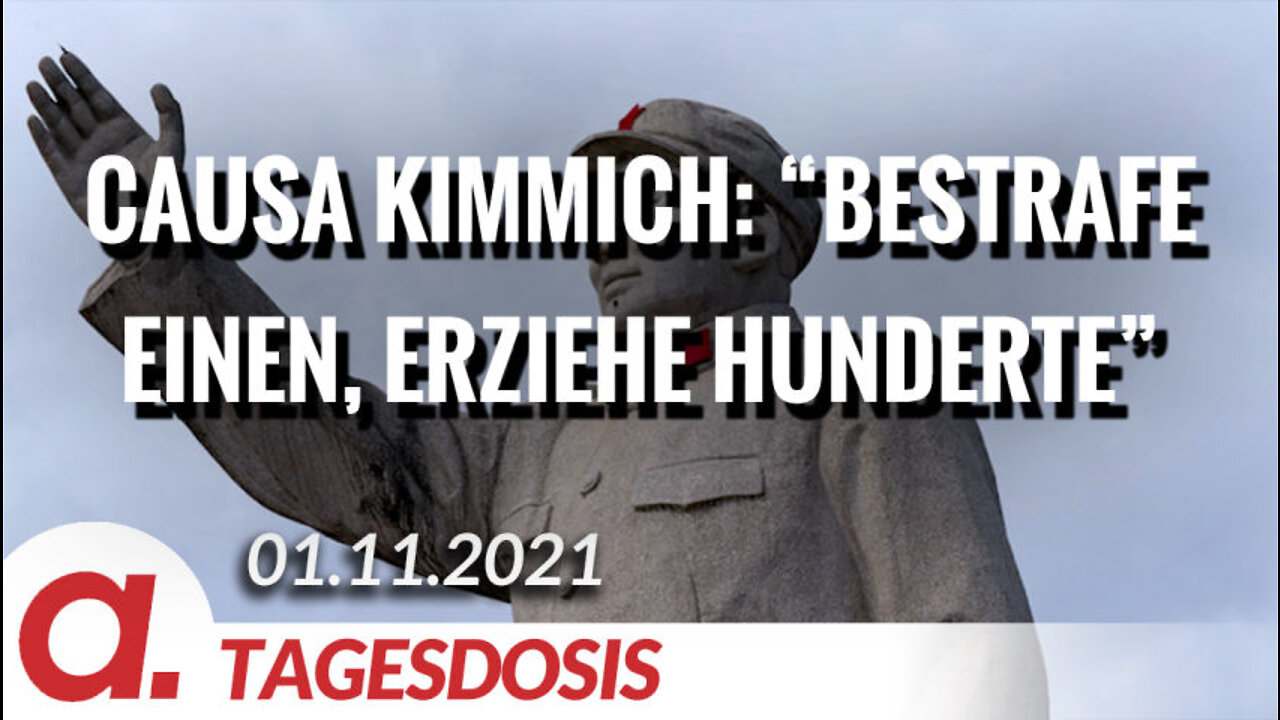 Causa Kimmich: "Bestrafe einen, erziehe Hunderte" | Von Milosz Matuschek