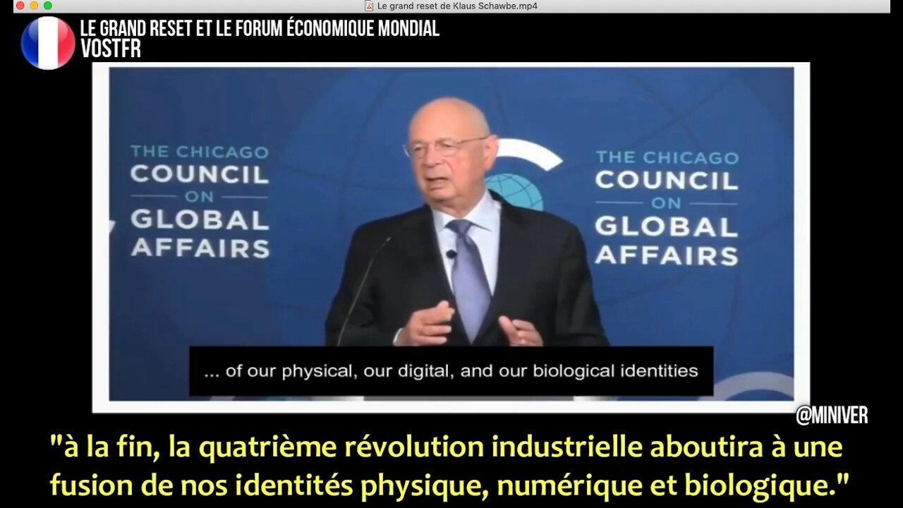 Le grand reset du forum économique mondial.