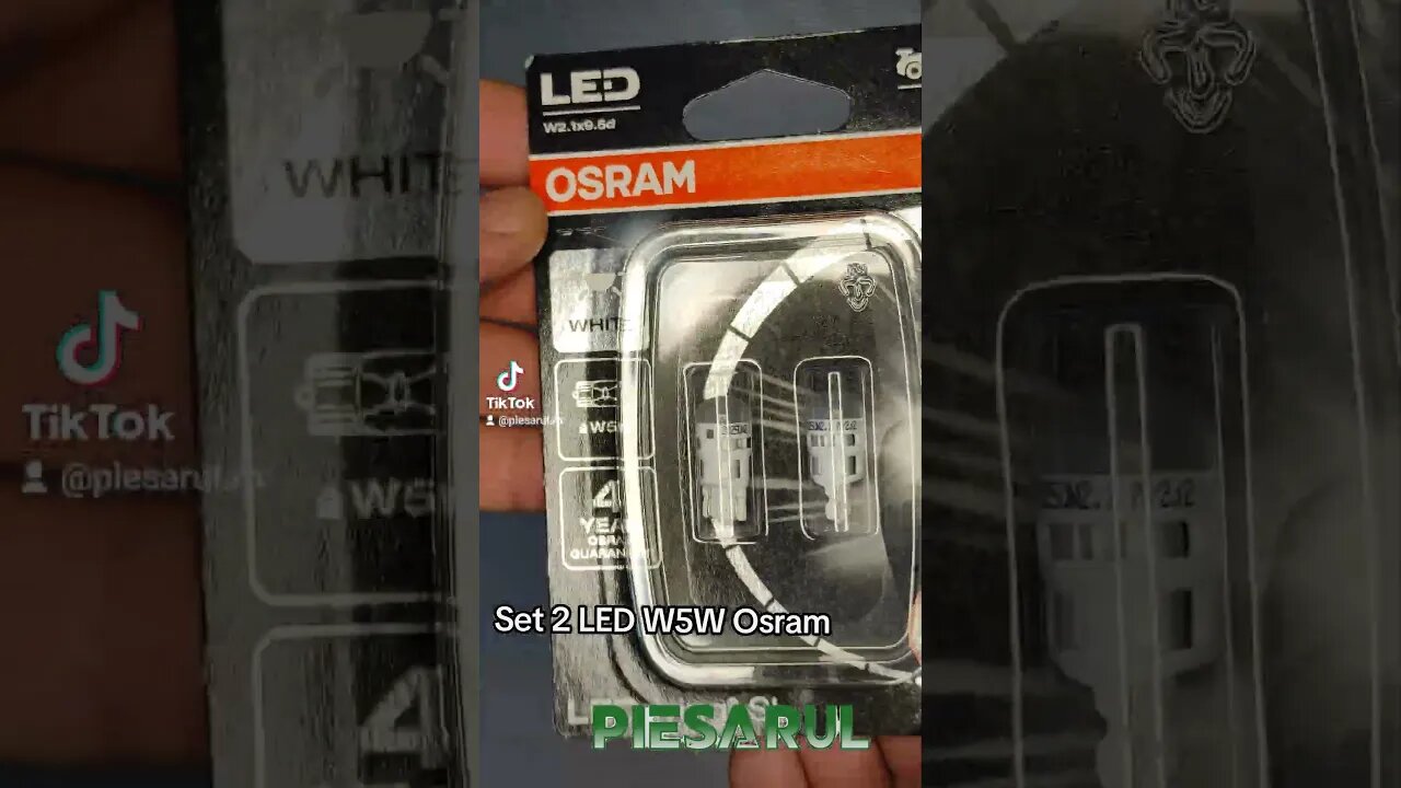 Set 2 LED W5W Osram