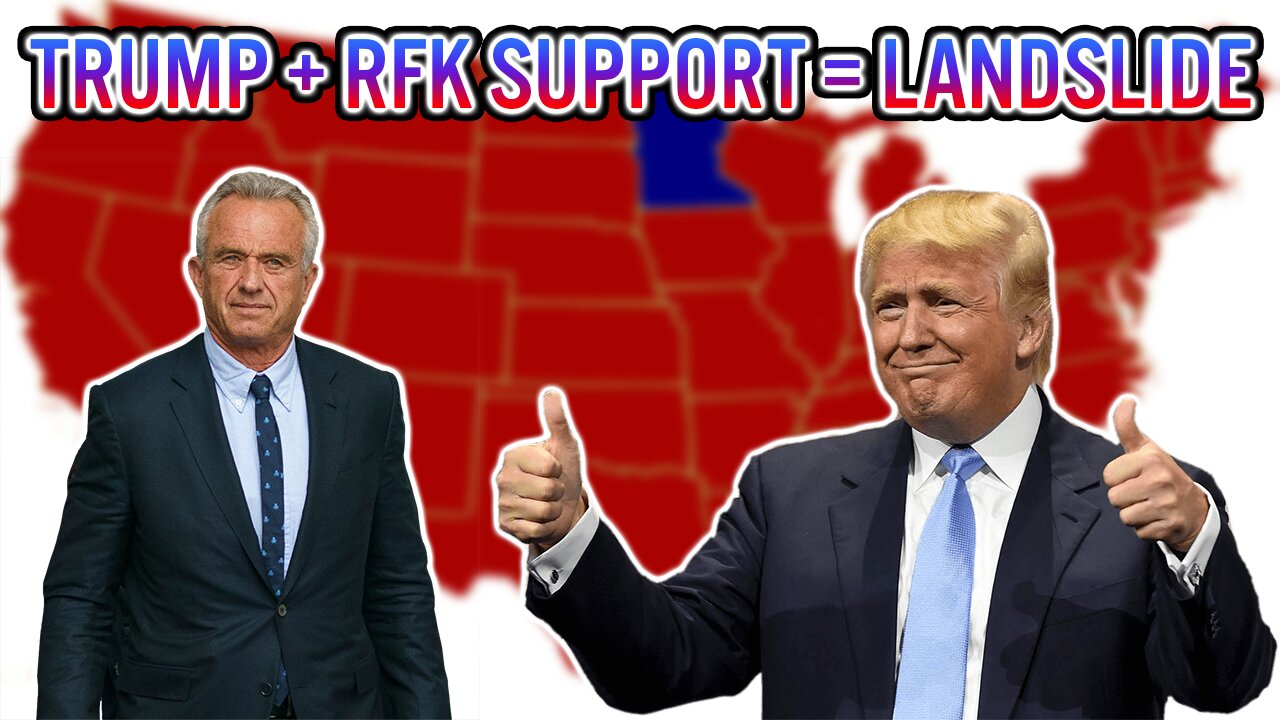 The 2024 Electoral Map if Trump Gained RFK Jr. Endorsement