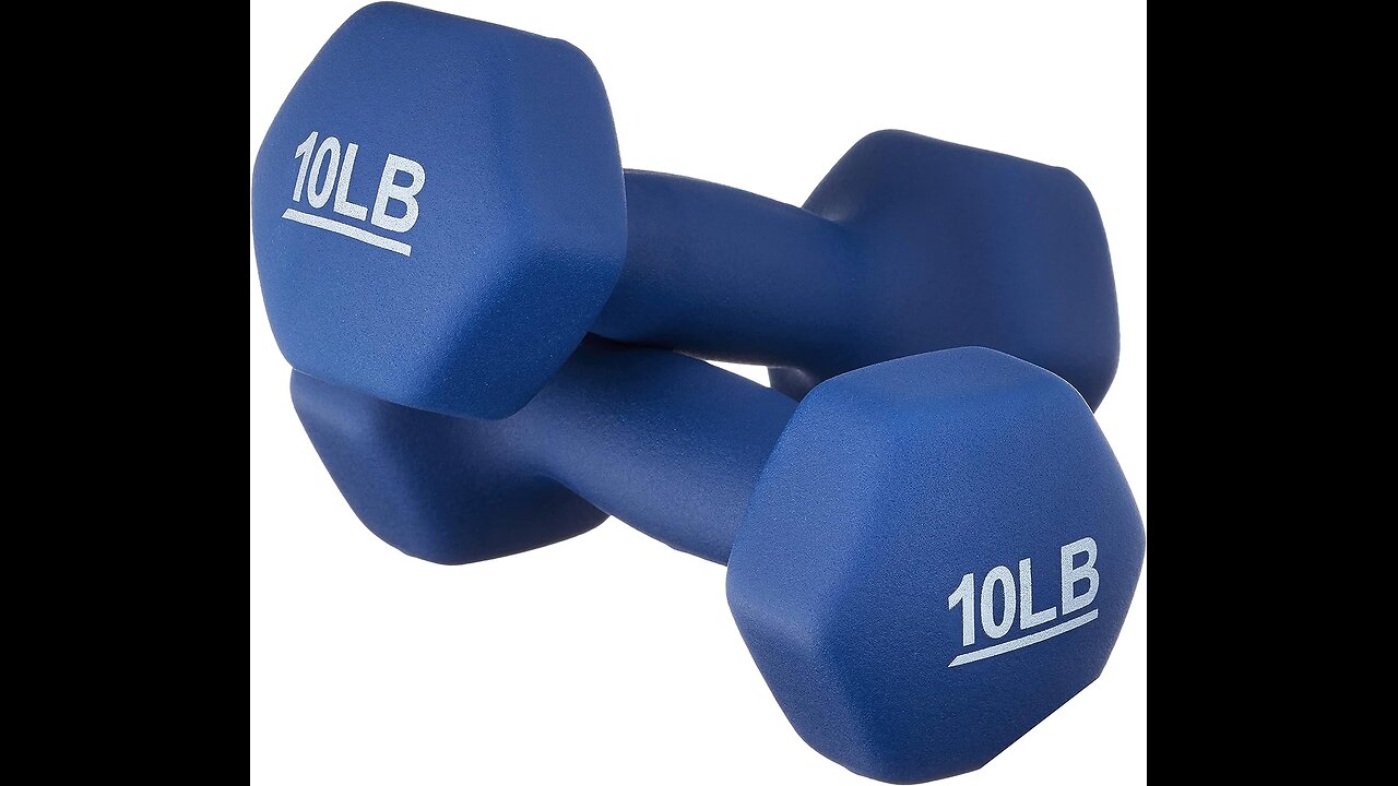 Amazon Basics Easy Grip Workout Dumbbell