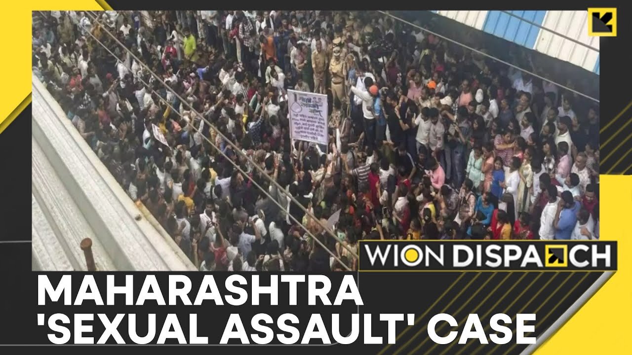 Badlapur Sexual Assault Case: Protests erupt after two 4-year-old girls allegedly abused | WION