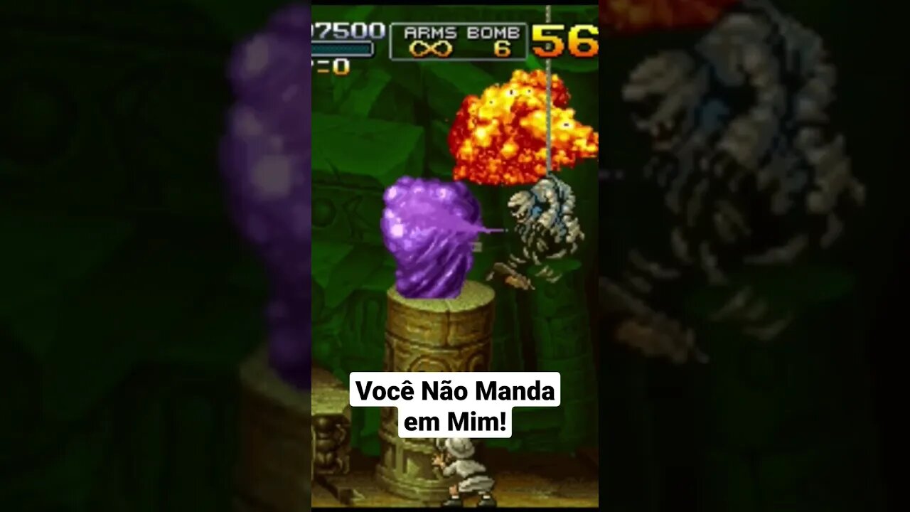 Pega o Flame Shot Ali! - Metal Slug X COOP PC