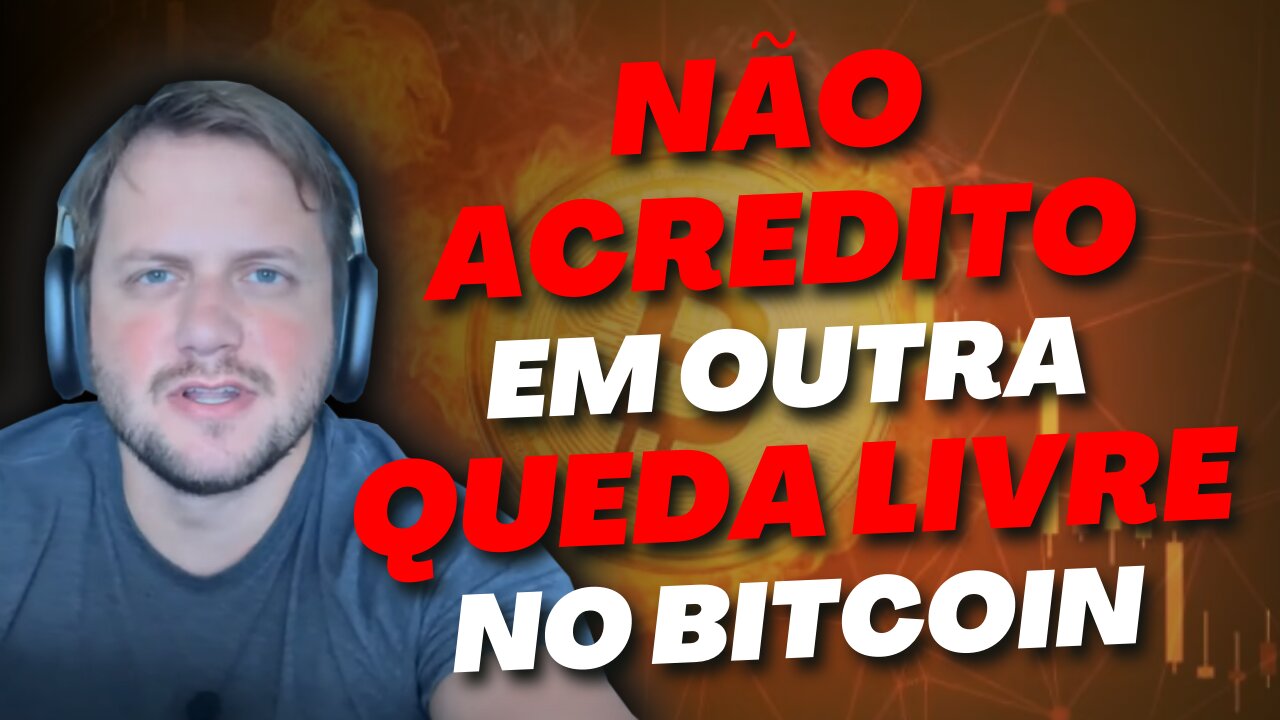 BITCOIN MUITO PRÓXIMO DE UMA REVERSÃO PARA GANHAR FORÇA E SUBIR FORTE - AUGUSTO BACKES