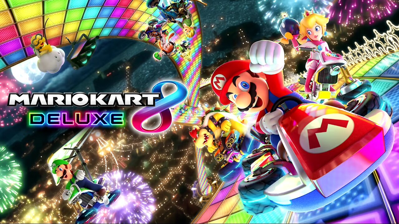 Mario Kart 8 Deluxe Gameplay Walkthrough Part 1! Mushroom Cup 50cc Gameplay! Nintendo Switch