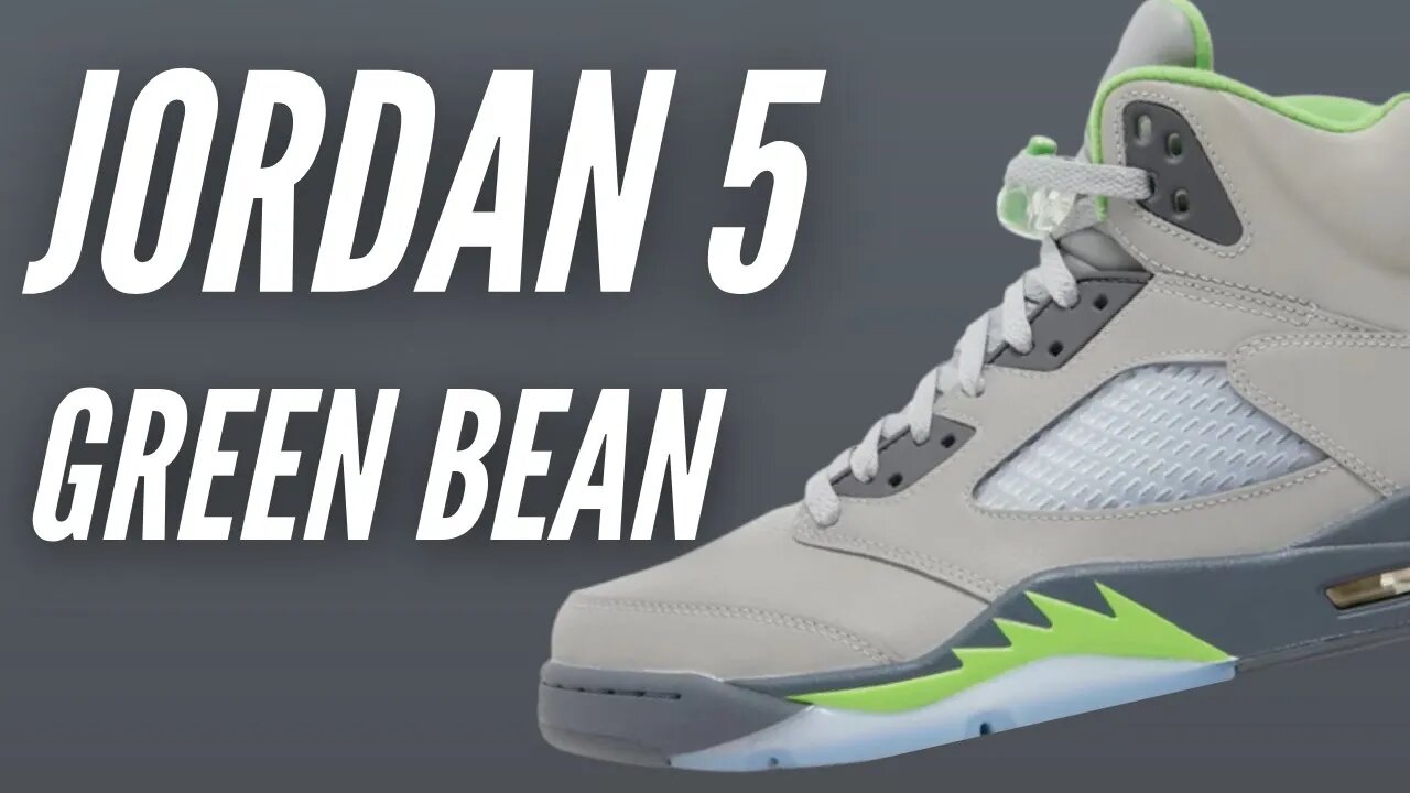 Air Jordan 5 Retro 'Green Bean' Unboxing & Review