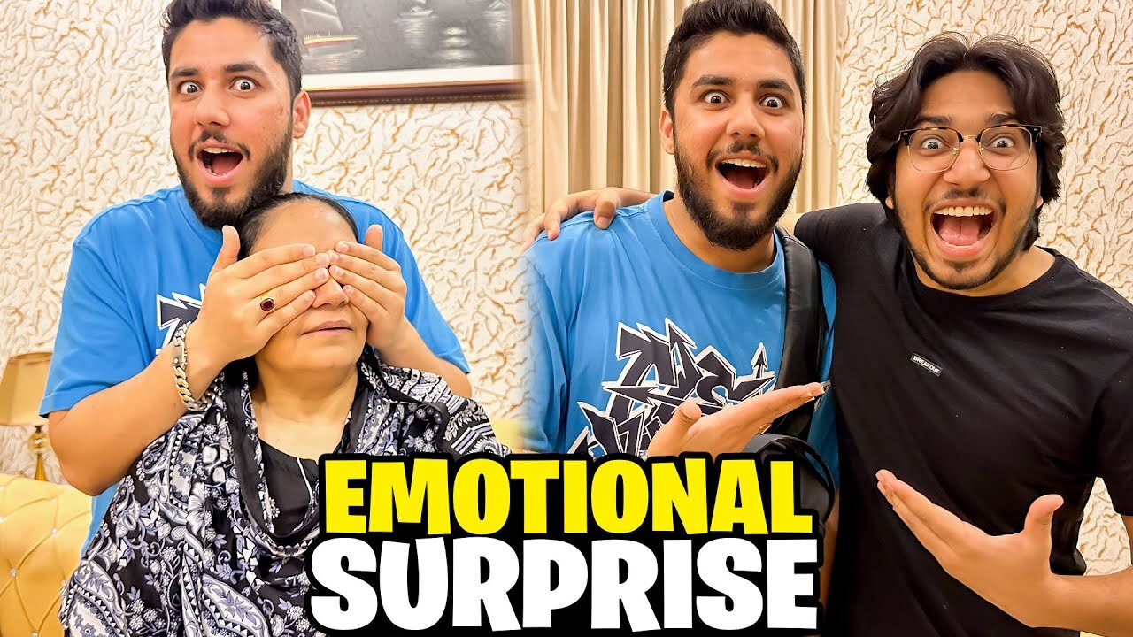 Bhai USA Sy Aa Gaya 😱 | Family Ko Surprise Dy Diya 🥳