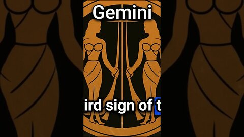 Gemini Zodiac Intro #shorts