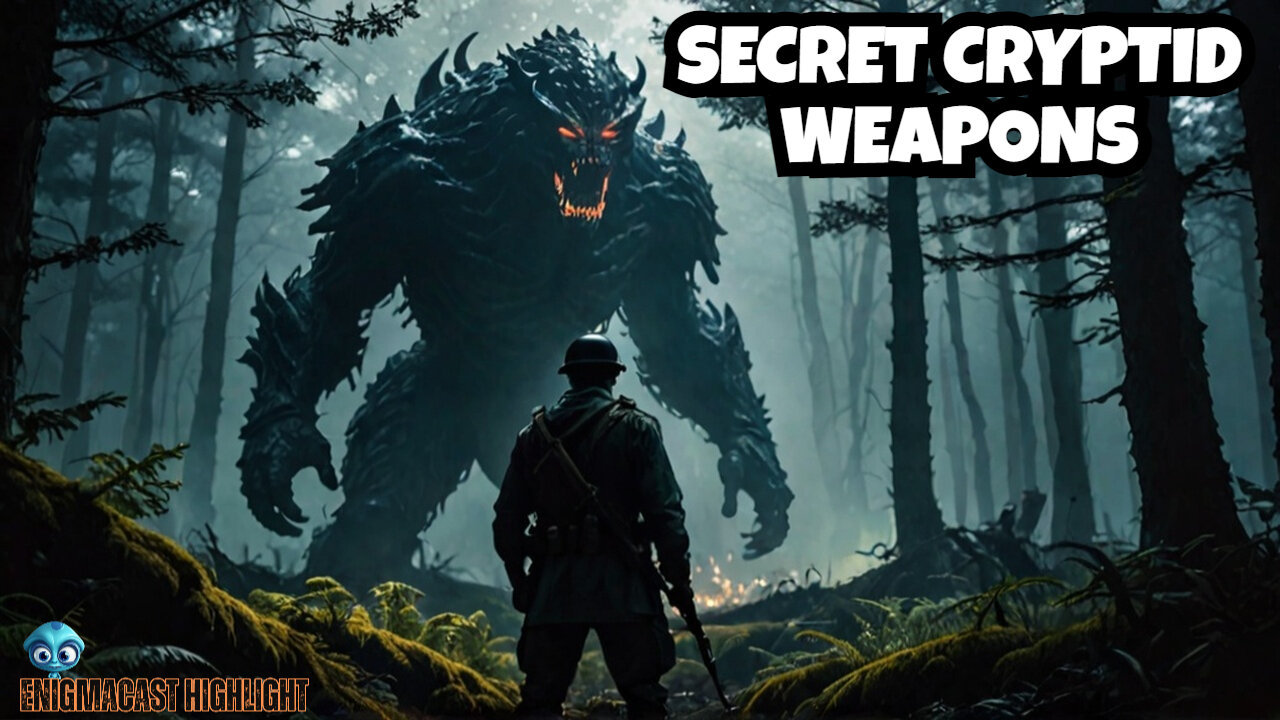 Cryptid Warfare: The Military-Grade Monsters | #EnigmaCast Highlights