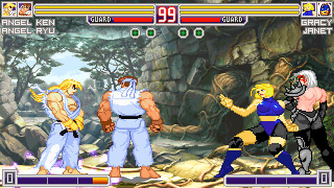 MUGEN - Angel Ryu & Angel Ken vs. Janet & Gracy - Download