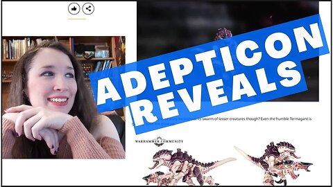 Reaction to Adepticon 2023 Reveals!! New Warhammer Minis!!