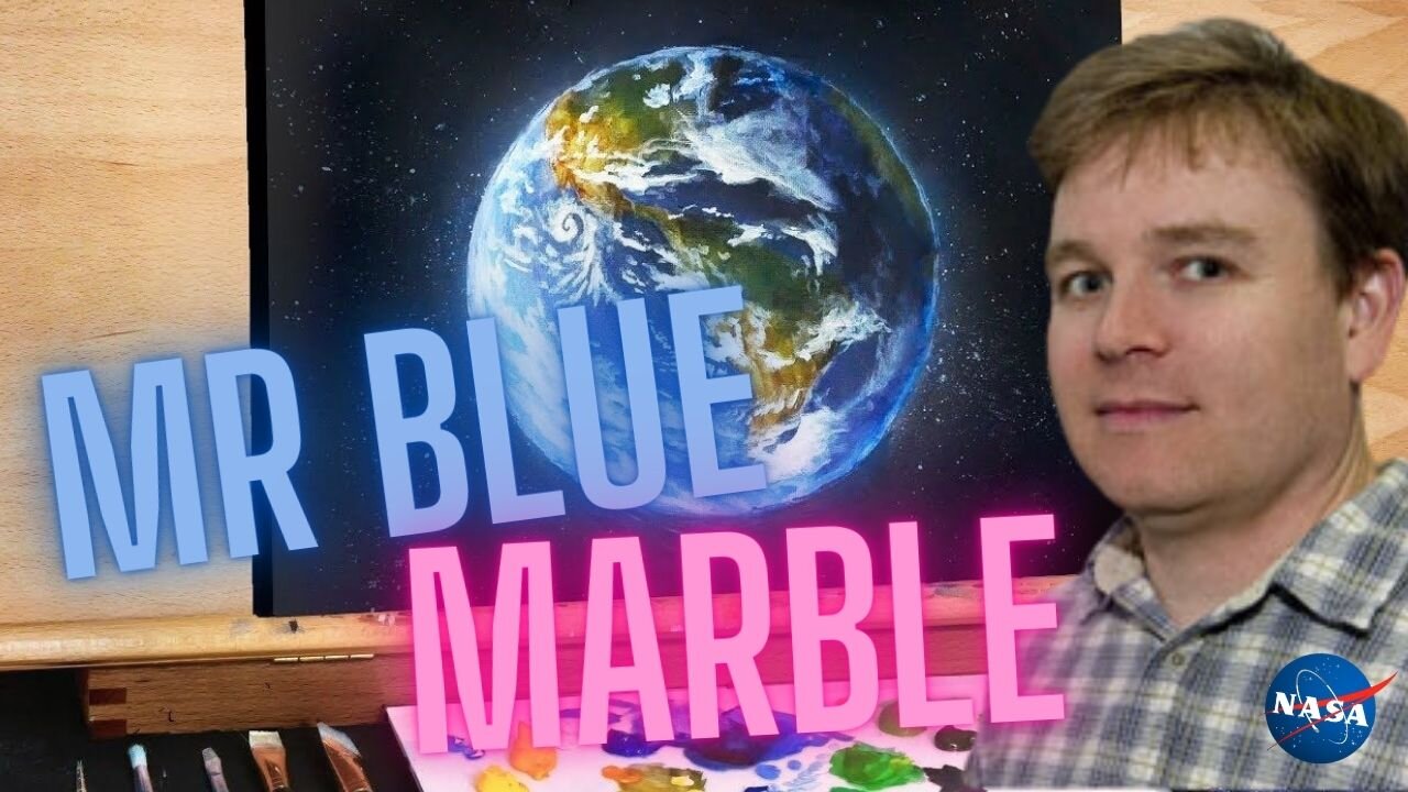 THE GUY WHO CREATED THE FAMOUS BLUE MARBLE