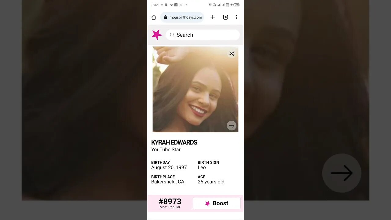 HAPPY 25 BIRTHDAY KYRAH EDWARDS YouTube Star