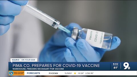 Pima County prepares for vaccine distribution