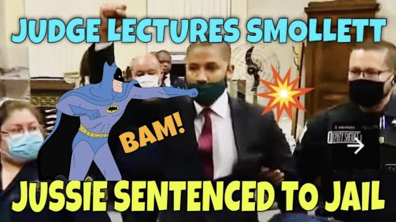 Jussie Smollett JAILED; Storms Out of Court Yelling at Judge