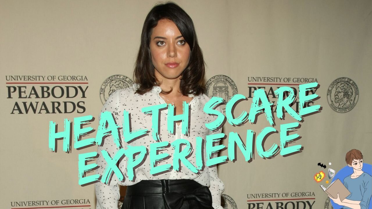 Actress Aubrey Plaza Shares Her Health Scare Experience