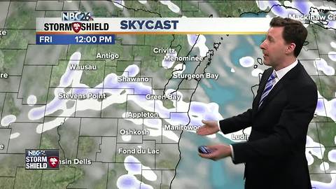 Michael Fish's NBC26 Storm Shield weather forecast